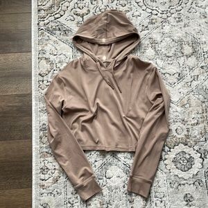 Paragon naked crop hoodie